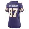 T.J. Hockenson Minnesota Vikings Nike Women's Player Jersey - Purple - Detail View