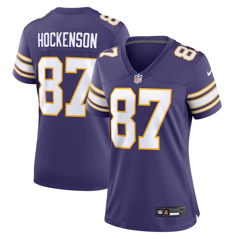 T.J. Hockenson Minnesota Vikings Nike Women's Player Jersey