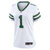 Ahmad Sauce Gardner New York Jets Nike Women's Game Jersey - White - Side View