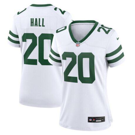 Breece Hall New York Jets Nike Women's Game Jersey - - Front View
