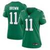 A.J. Brown Philadelphia Eagles Nike Women's Player Jersey - - Front View
