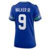 Kenneth Walker III Seattle Seahawks Nike Women's Player Jersey - Royal - Detail View