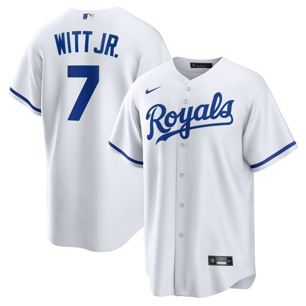 Bobby Witt Jr. Kansas City Royals Nike Home Replica Player Jersey