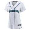 Julio Rodriguez Seattle Mariners Nike Women's Home Replica Player Jersey - White - Side View