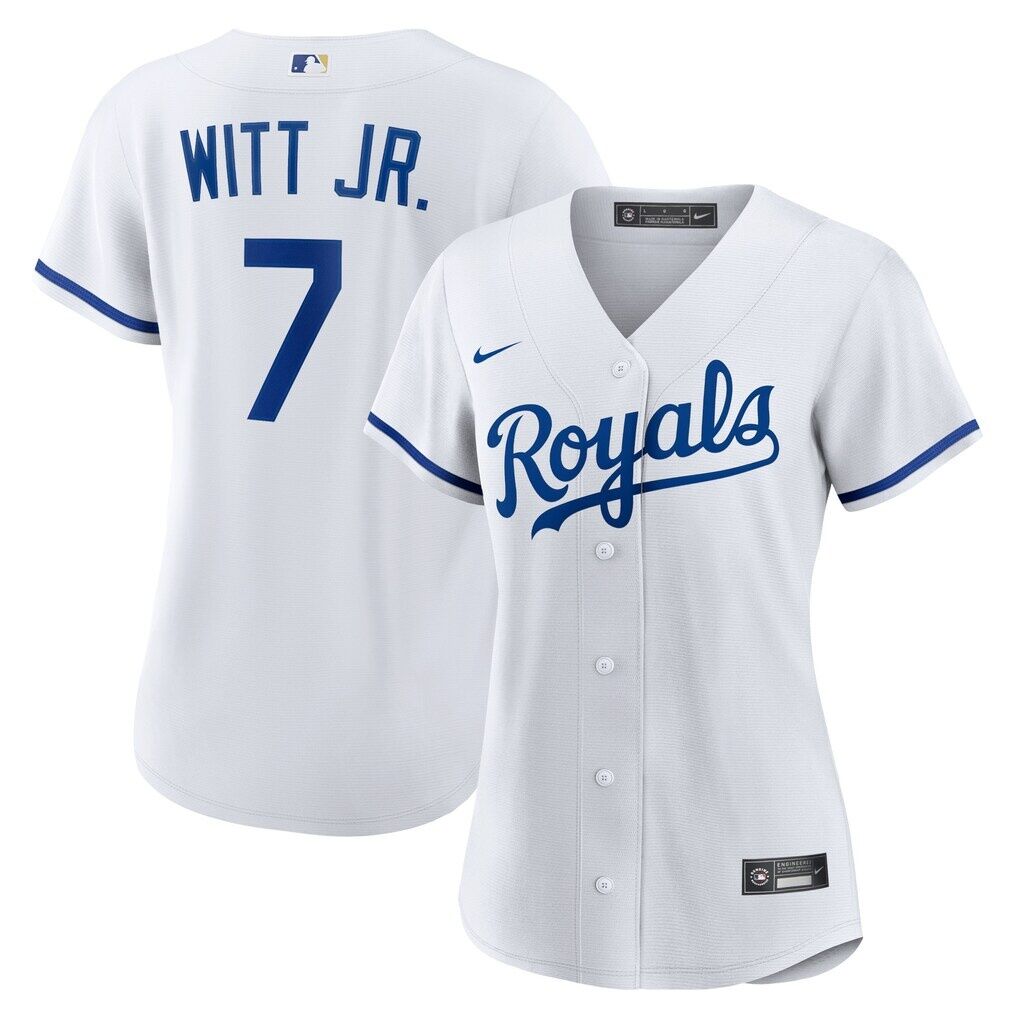 Bobby Witt Jr. Kansas City Royals Nike Women's Home Replica Player Jersey