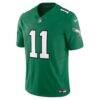 A.J. Brown Philadelphia Eagles Nike Vapor F.U.S.E. Limited Jersey - - Side View
