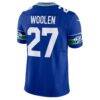 Tariq Woolen Seattle Seahawks Nike Alternate Vapor F.U.S.E. Limited Jersey - - Detail View