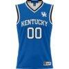 Kentucky Wildcats GameDay Greats Unisex Lightweight NIL Pick-A-Player Women's Basketball Jersey - Blue - Side View
