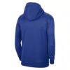 LA Clippers Nike Unisex 2023/24 Performance Spotlight On-Court Practice Pullover Hoodie - Blue - Side View