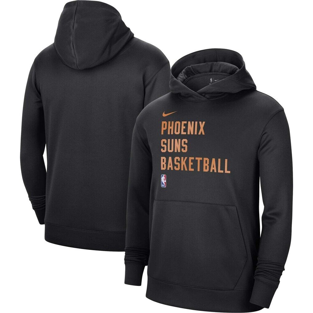 Phoenix Suns Nike Unisex 2023/24 Performance Spotlight On-Court Practice Pullover Hoodie