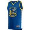Stephen Curry Golden State Warriors Fashion7 Big & Tall Fast Break Player Jersey - Royal - - Back View
