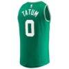 Jayson Tatum Boston Celtics Fashion7 Big & Tall Fast Break Player Jersey - Kelly Green - - Detail View