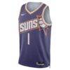 Devin Booker Phoenix Suns Nike Unisex Swingman Jersey - Purple - Side View