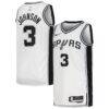 Keldon Johnson San Antonio Spurs Nike Unisex Swingman Jersey - White - Front View