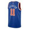 Jalen Brunson New York Knicks Nike Unisex Swingman Jersey - Blue - Detail View