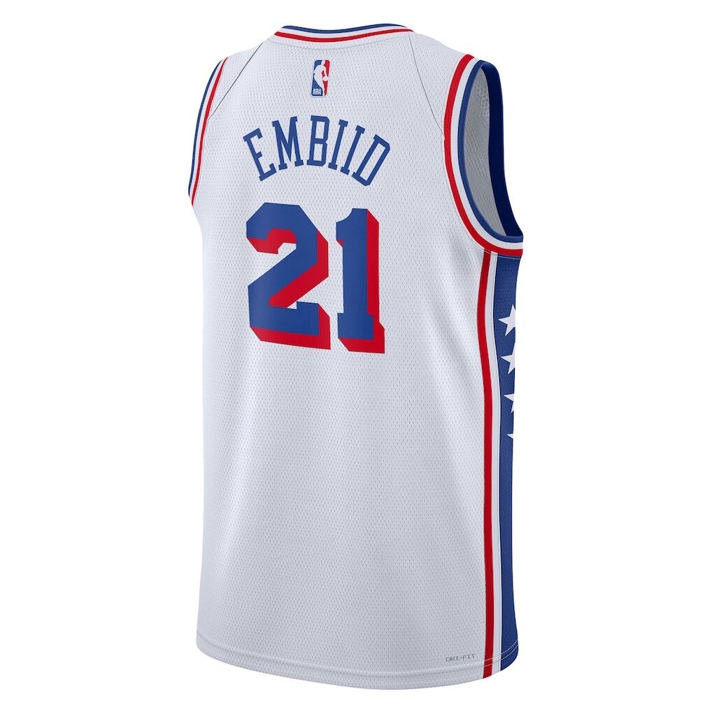 Joel Embiid Philadelphia 76ers Nike Unisex Swingman Jersey - Association Edition