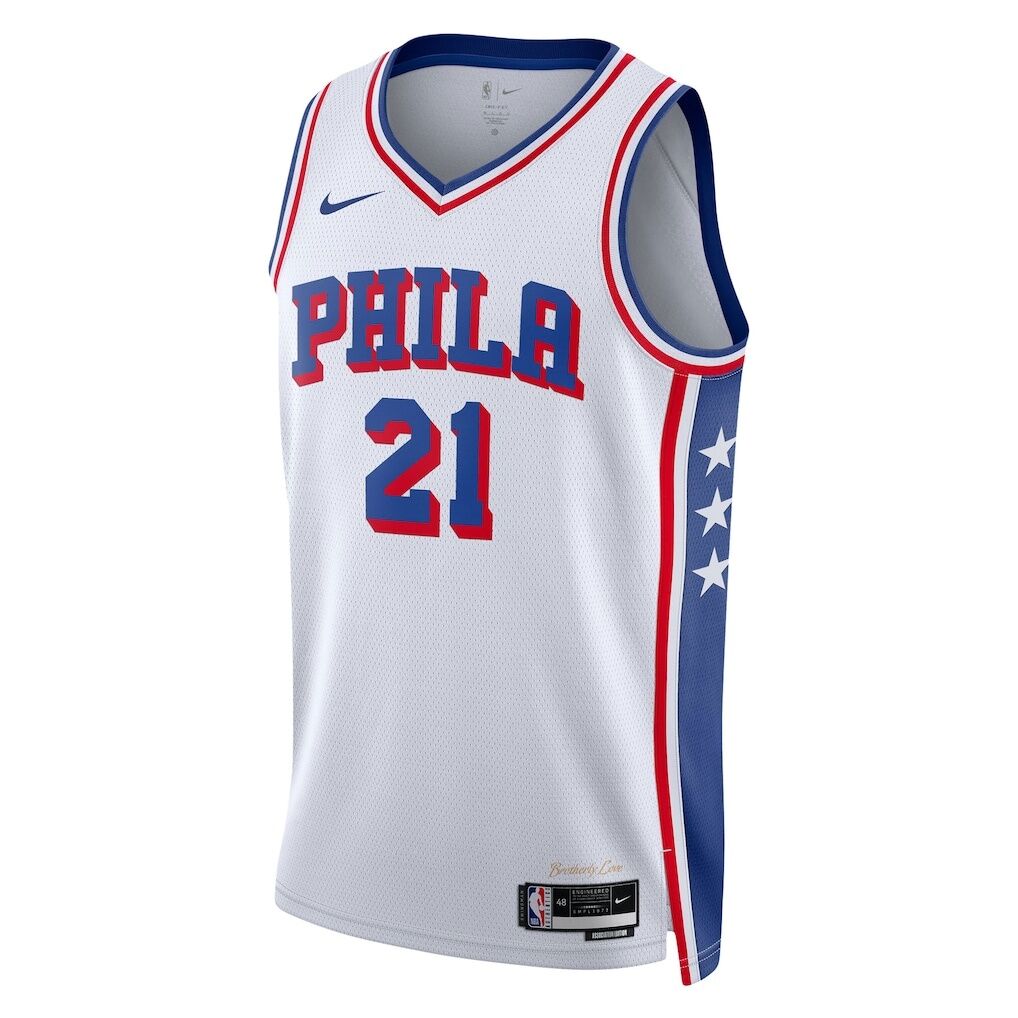 Joel Embiid Philadelphia 76ers Nike Unisex Swingman Jersey - Association Edition
