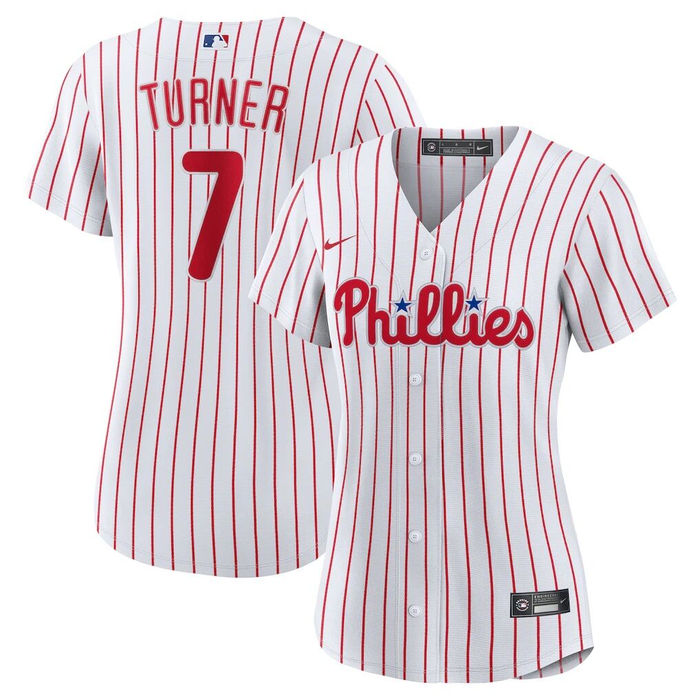 Trea Turner Philadelphia Phillies Nike Women's Home Replica Player Jersey
