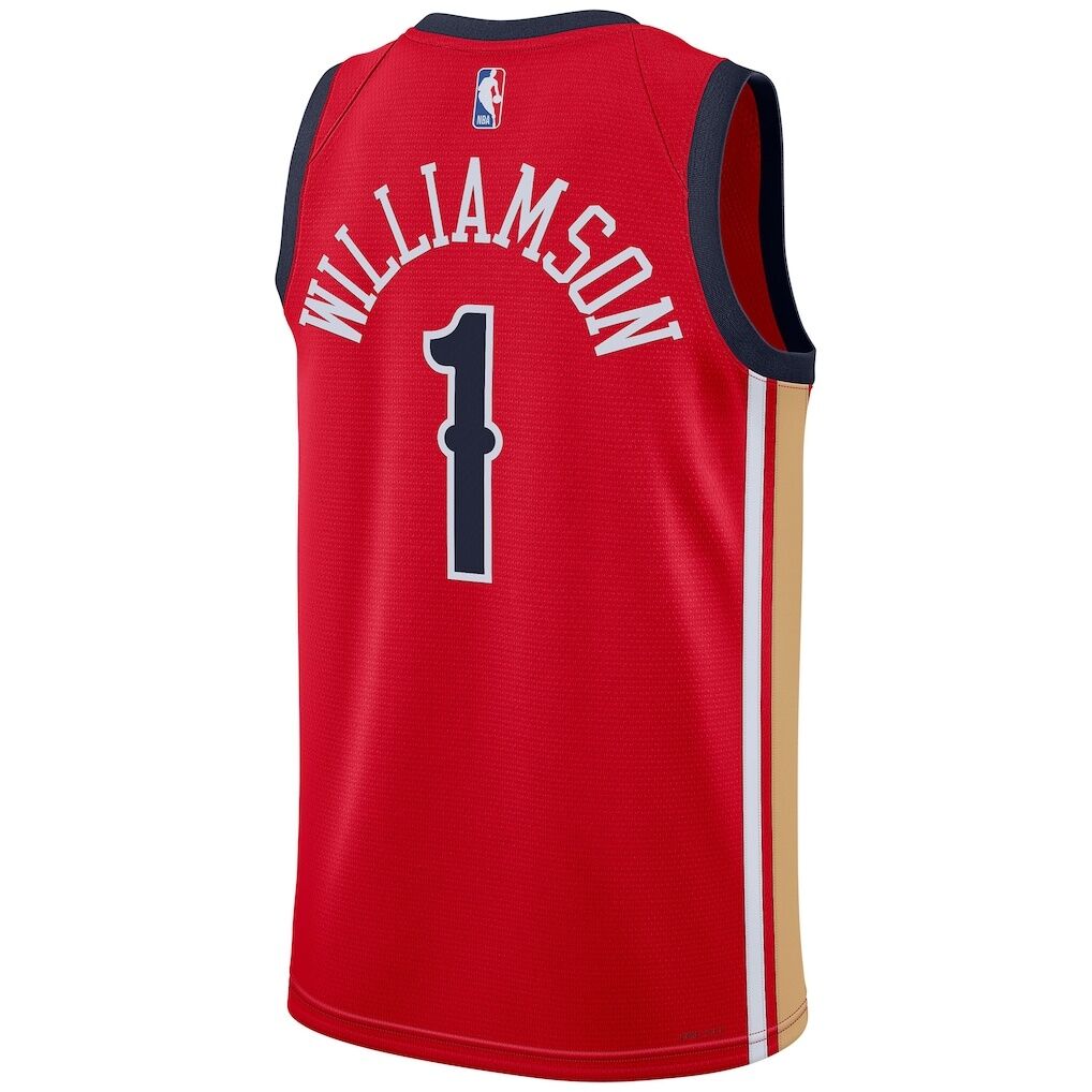 Zion Williamson New Orleans Pelicans Jordan Brand Unisex Swingman Jersey - Statement Edition