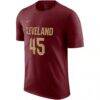 Donovan Mitchell Cleveland Cavaliers Nike Icon 2022/23 Name & Number T-Shirt - - Side View