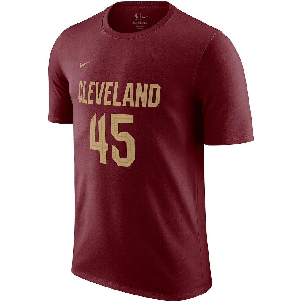 Donovan Mitchell Cleveland Cavaliers Nike Icon 2022/23 Name & Number T-Shirt – Burgundy