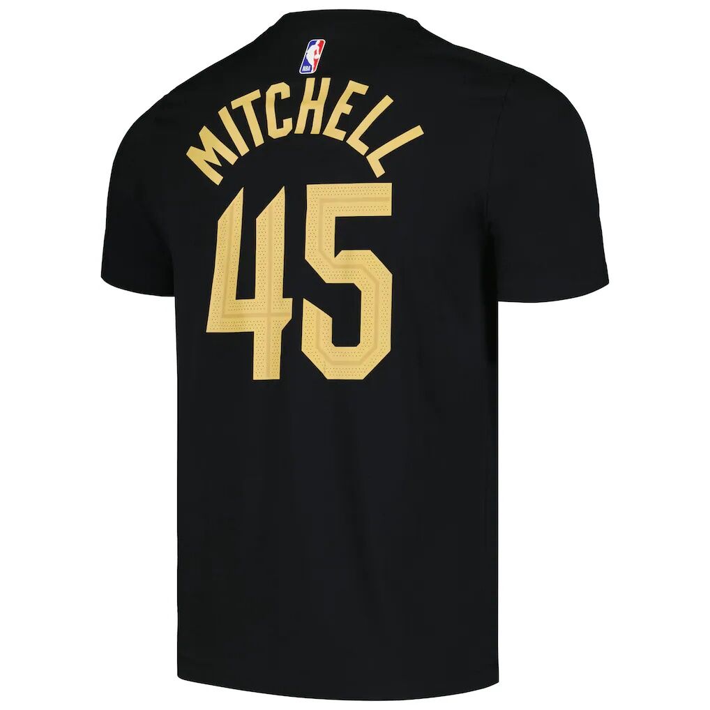 Donovan Mitchell Cleveland Cavaliers Jordan Brand 2022/23 Statement Edition Name & Number T-Shirt