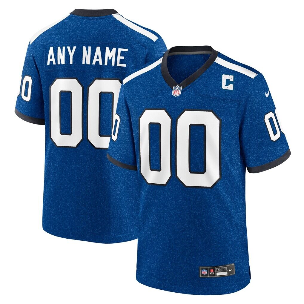 Indiana Nights Indianapolis Colts Nike Alternate Custom Game Jersey