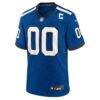 Indiana Nights Indianapolis Colts Nike Alternate Custom Game Jersey - Blue - Side View