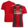 Atlanta United FC adidas 2023 The 17s' Kit Replica Jersey - Black - Front View
