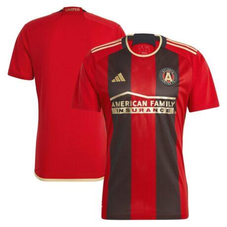 Atlanta United FC adidas 2023 The 17s' Kit Replica Jersey - Black - Front View
