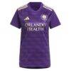 Orlando City SC adidas Women's 2023 The Wall Kit Replica Jersey - Purple - Side View