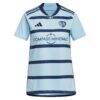 Sporting Kansas City adidas Women's 2023 Hoops 4.0 Replica Jersey - - Side View