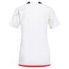 FC Dallas adidas Women's 2023 Burn Baby Burn Replica Jersey - White - Detail View