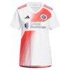 New England Revolution adidas Women's 2023 Defiance Replica Jersey - White - Side View