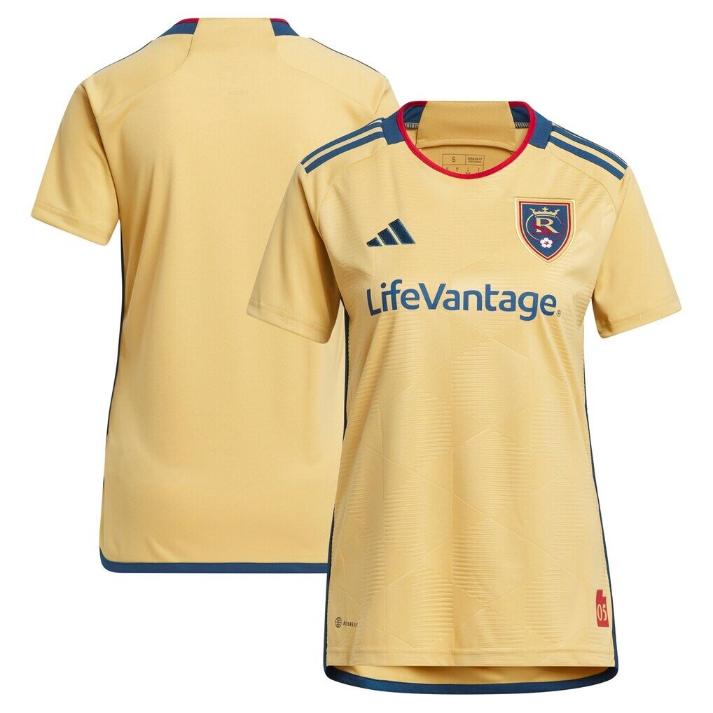 Real Salt Lake adidas Women's 2023 The Beehive State Kit Replica Jersey