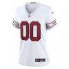 Arizona Cardinals Nike Women's Custom Game Jersey - White - Side View
