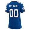 Indianapolis Colts Nike Women's Indiana Nights Alternate Custom Game Jersey - - Detail View