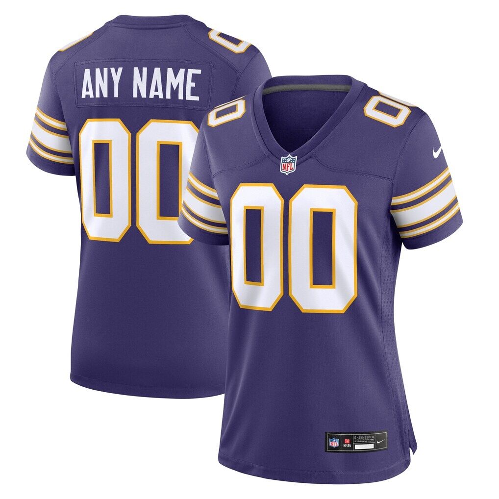 Minnesota Vikings Nike Women's Classic Custom Game Jersey