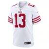 Brock Purdy San Francisco 49ers Nike Game Player Jersey - White - Side View