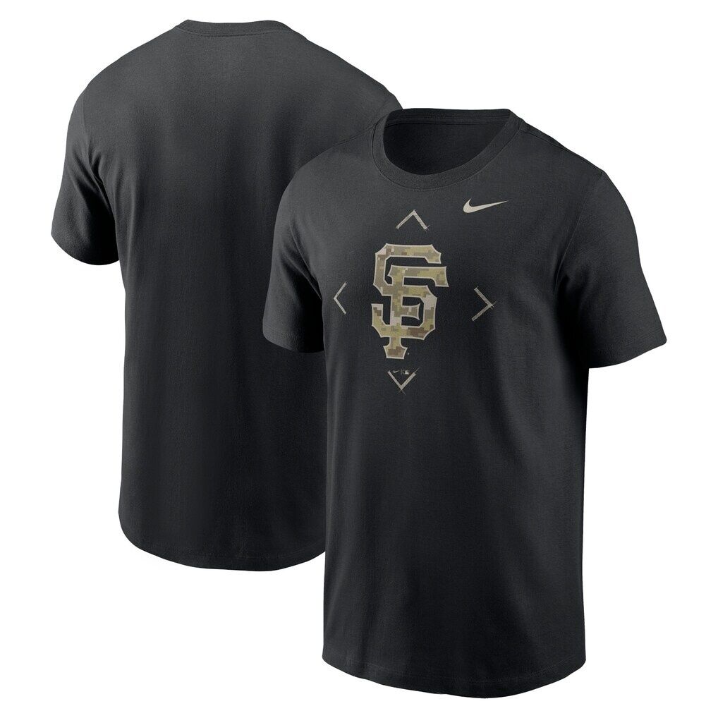 San Francisco Giants Nike Camo Logo T-Shirt