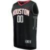 Houston Rockets Fashion7 Fast Break Replica Custom Jersey - Black - Side View