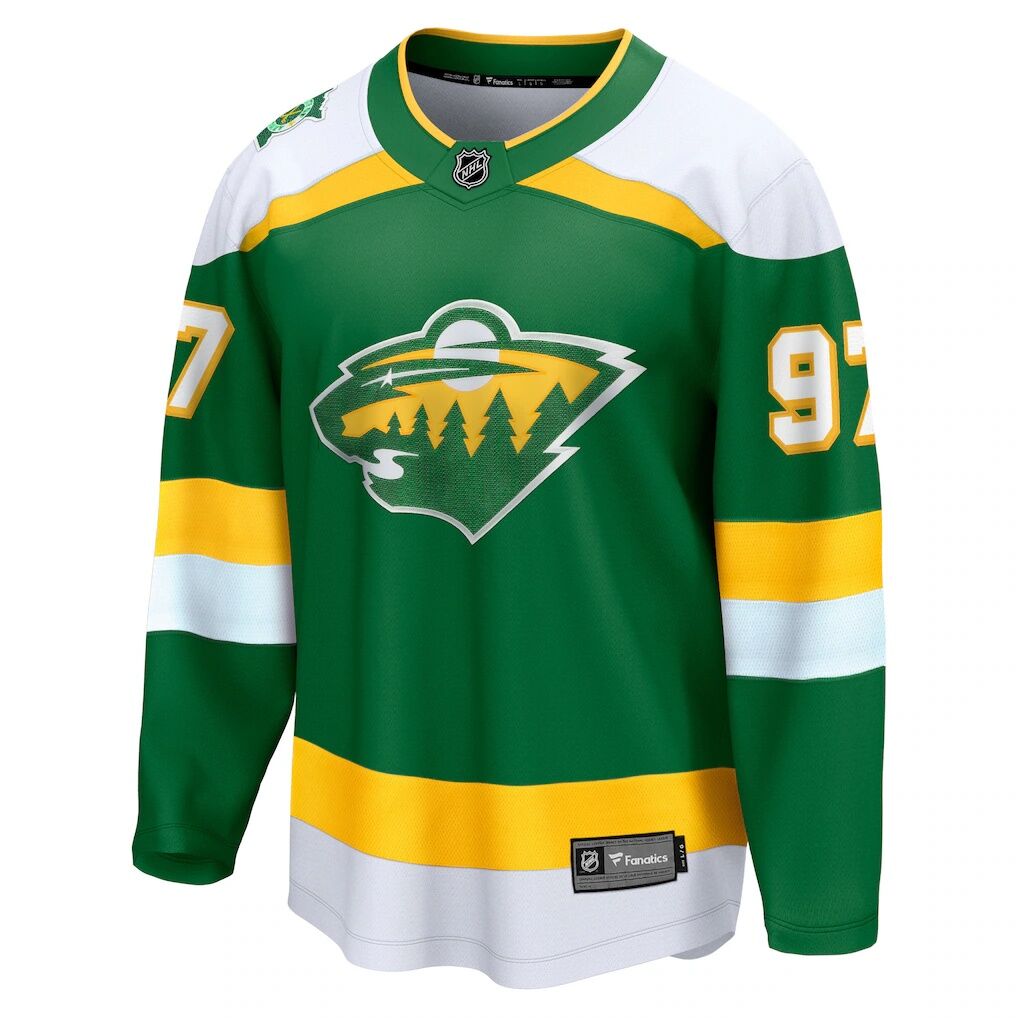 Kirill Kaprizov Minnesota Wild Fashion7 2023/24 Alternate Breakaway Jersey