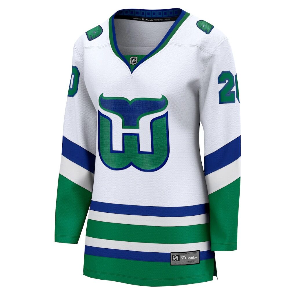 Sebastian Aho Carolina Hurricanes Fashion7 Women's Throwback Breakaway Jersey