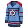 Winnipeg Jets Fashion7 Women's Alternate Anniversary Breakaway Jersey - - Side View
