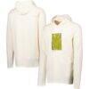 Borussia Dortmund Long Sleeve Hoodie T-Shirt - Cream - Front View