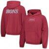 West Ham United Old English Oversized Raglan Pullover Hoodie - - Front View
