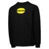 Borussia Dortmund Simplicity Leisure Raglan Pullover Sweatshirt - Black - Detail View