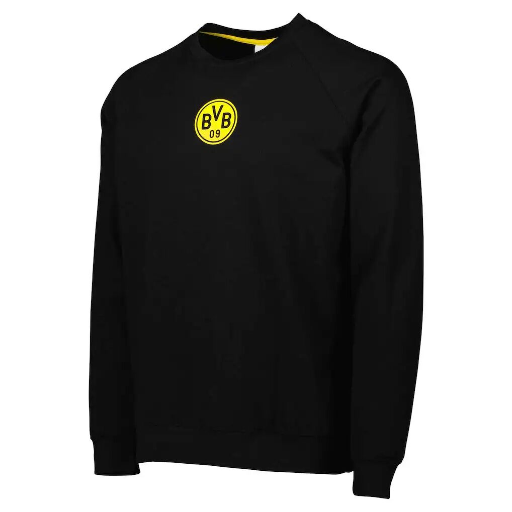 Borussia Dortmund Simplicity Leisure Raglan Pullover Sweatshirt