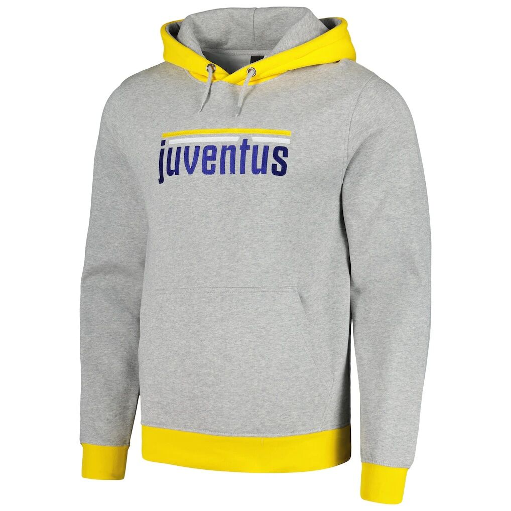 Juventus Lifestyle Pullover Hoodie - Heather Gray