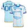 Colorado Rapids adidas 2023 New Day Kit Authentic Custom Jersey - - Front View